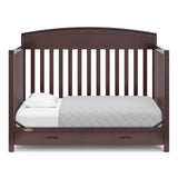 Benton 5-in-1 Convertible Crib with Drawer (Espresso) - Converts from Baby Crib to Toddler Bed