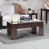 Lift Top Coffee Table, Morder Convertible Coffee Table w/Hidden Storage Compartment