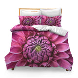 Printed Comforter Cover Set Twin Variegated Daisies Bedspread Room Decor for Kids