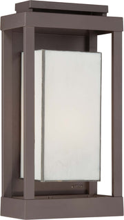 Powell Outdoor Wall Sconce Lighting, 1-Light, 150 Watt, Western Bronze (17"H x 9"W)