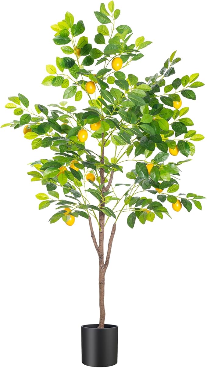 Artificial Eucalyptus Tree, 6FT Tall Faux Eucalyptus Tree