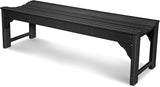 Traditional Garden 60-Inch Backless Bench, Sand