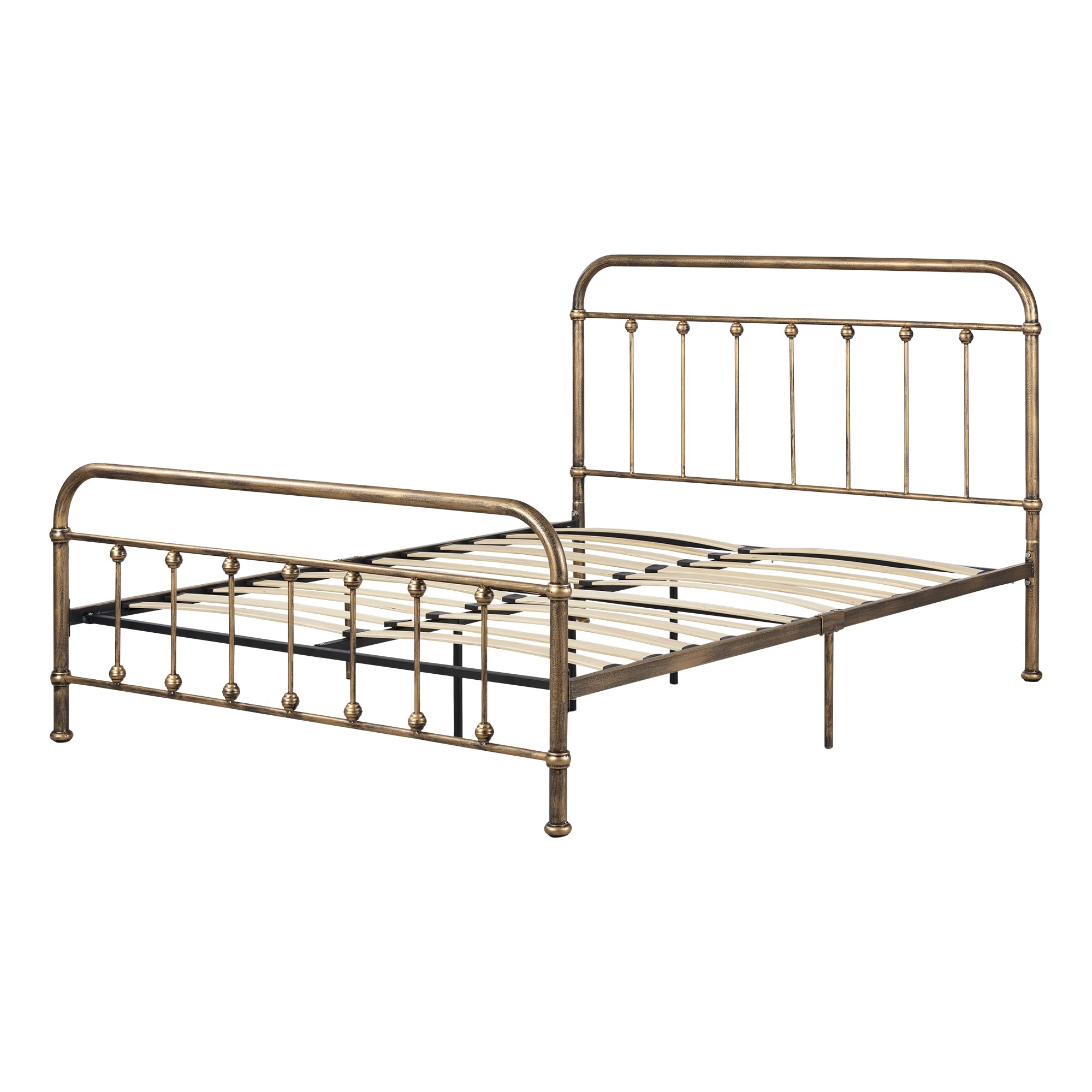 Prairie Metal Platform Bed, Queen