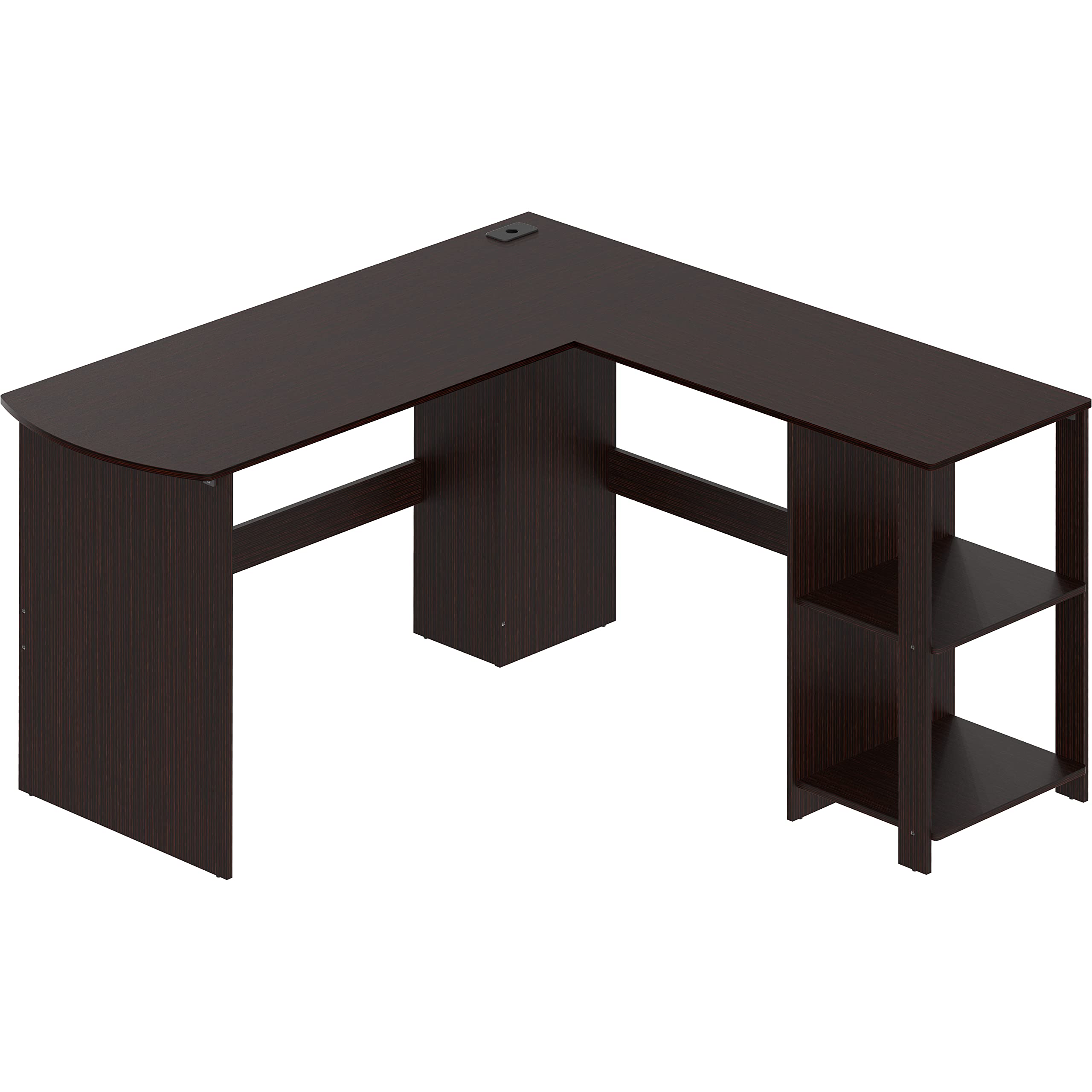L-Shaped Home Office Wood Corner Desk