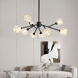 Sputnik Chandeliers for Dining Room Light Fixture, Modern Crystal Chandeliers