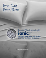 Evercool®+ Cooling Pillow Cases Standard - 2 Pillowcase for Sensitive Skin