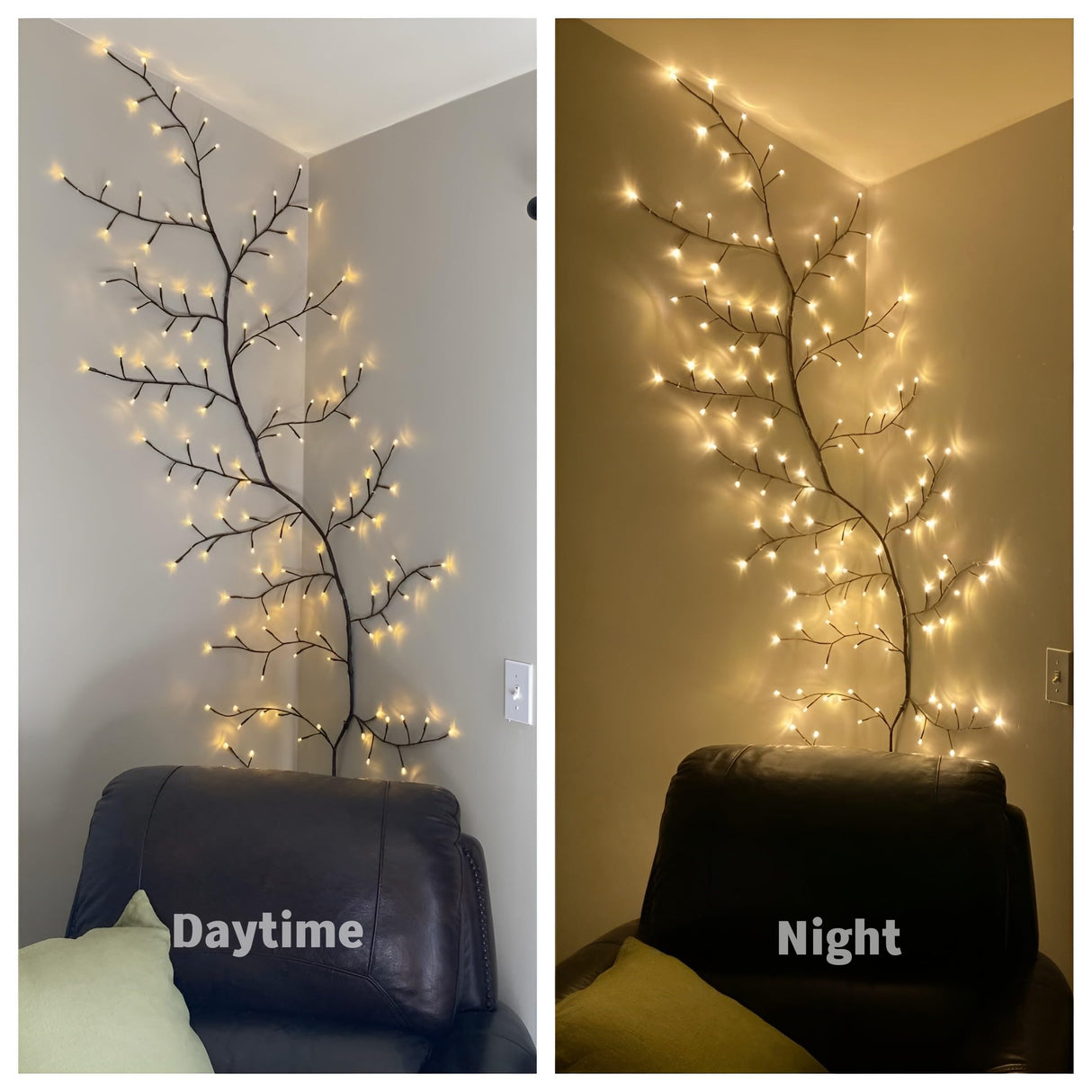 Willow Vine Lights Room Decor: 7.5Ft Home Decorations Flexible Enchanted Fairy Lights