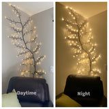 Willow Vine Lights Room Decor: 7.5Ft Home Decorations Flexible Enchanted Fairy Lights