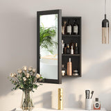 Cabinet Mirror,Black Medicine Cabinet with Mirror,Bathroom Medicine Cabinets