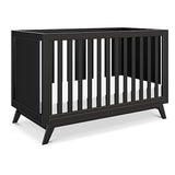 Otto 3-in-1 Convertible Crib in Walnut, Greenguard Gold Certified