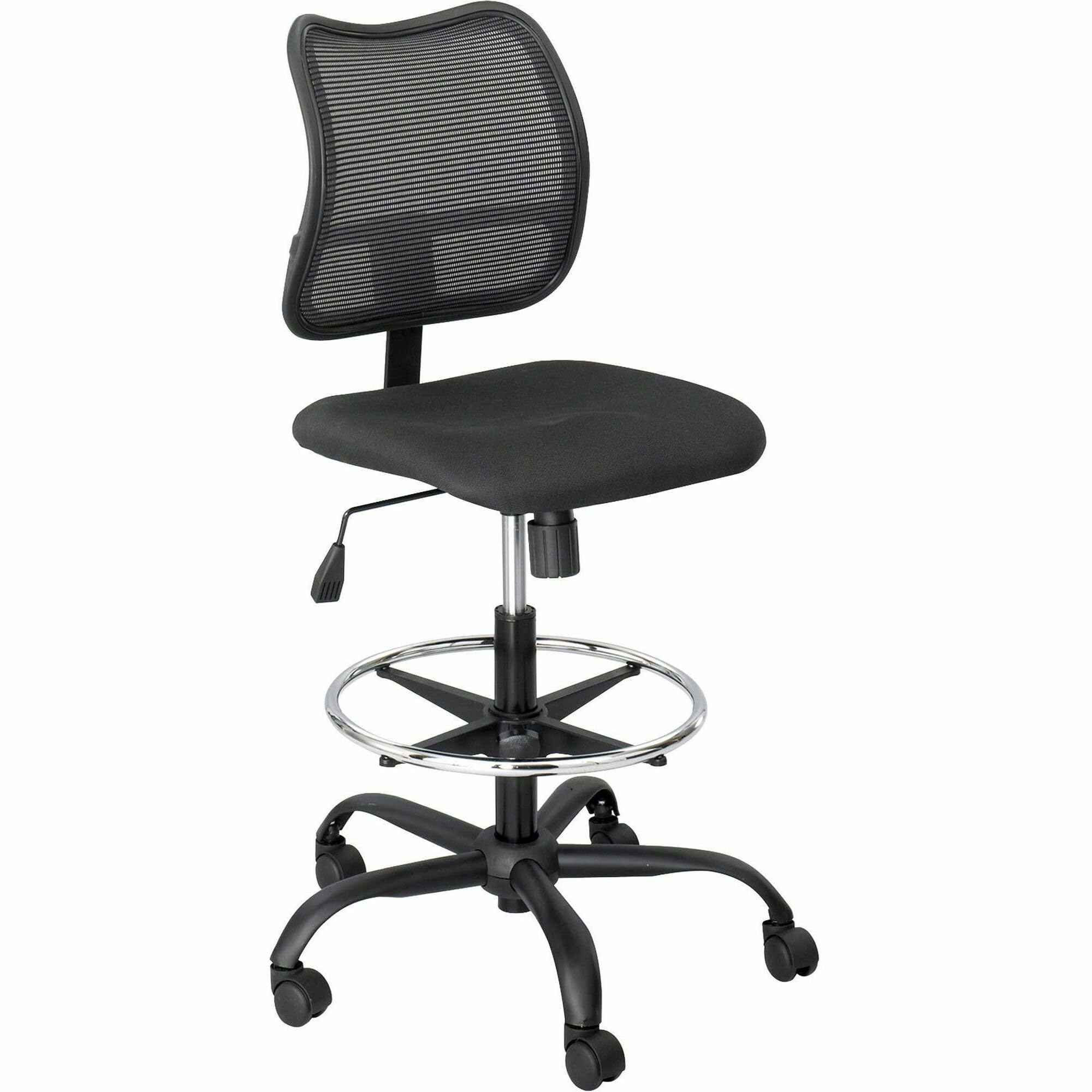 Vue Mesh Extended-Height Chair 3395BL with Ergonomic Mesh Back, Black, Cool Comfort