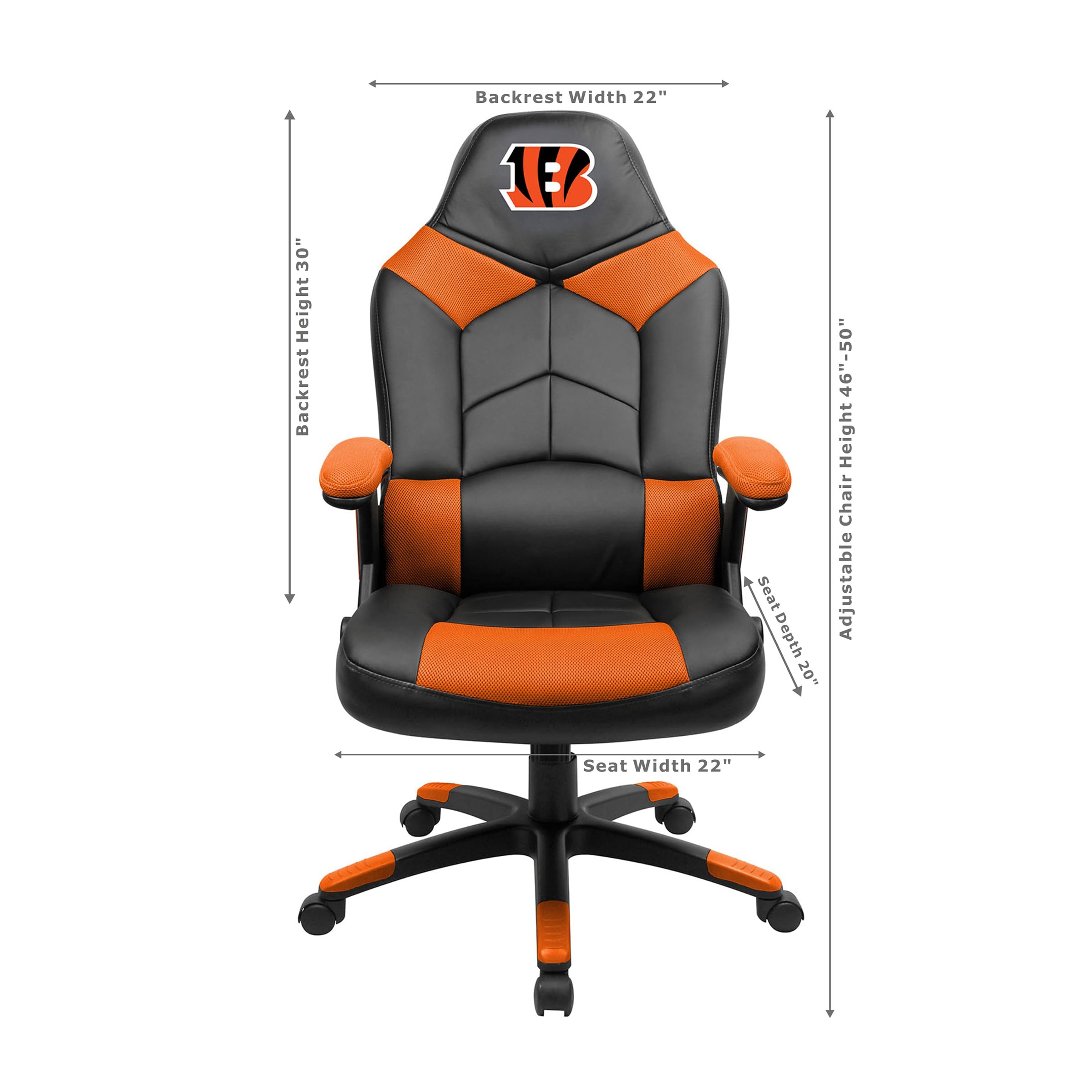 Oversized Gaming Chair - Cincinnati Bengals NFL Licensed