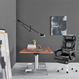 Office Chair with Footrest-Ergonomic High Back Design Executive Computer Desk Chair