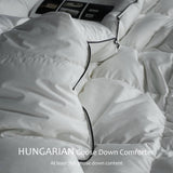 Hungarian Goose Down Comforter King Size - 850 Fill Power Medium Warmth