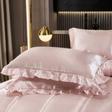 Comforter Set with Sheet Set Queen 8 Pieces Light Pink Bedding Set