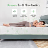 Queen Size Mattress, 12 Inch Gel Memory Foam Mattress Queen,