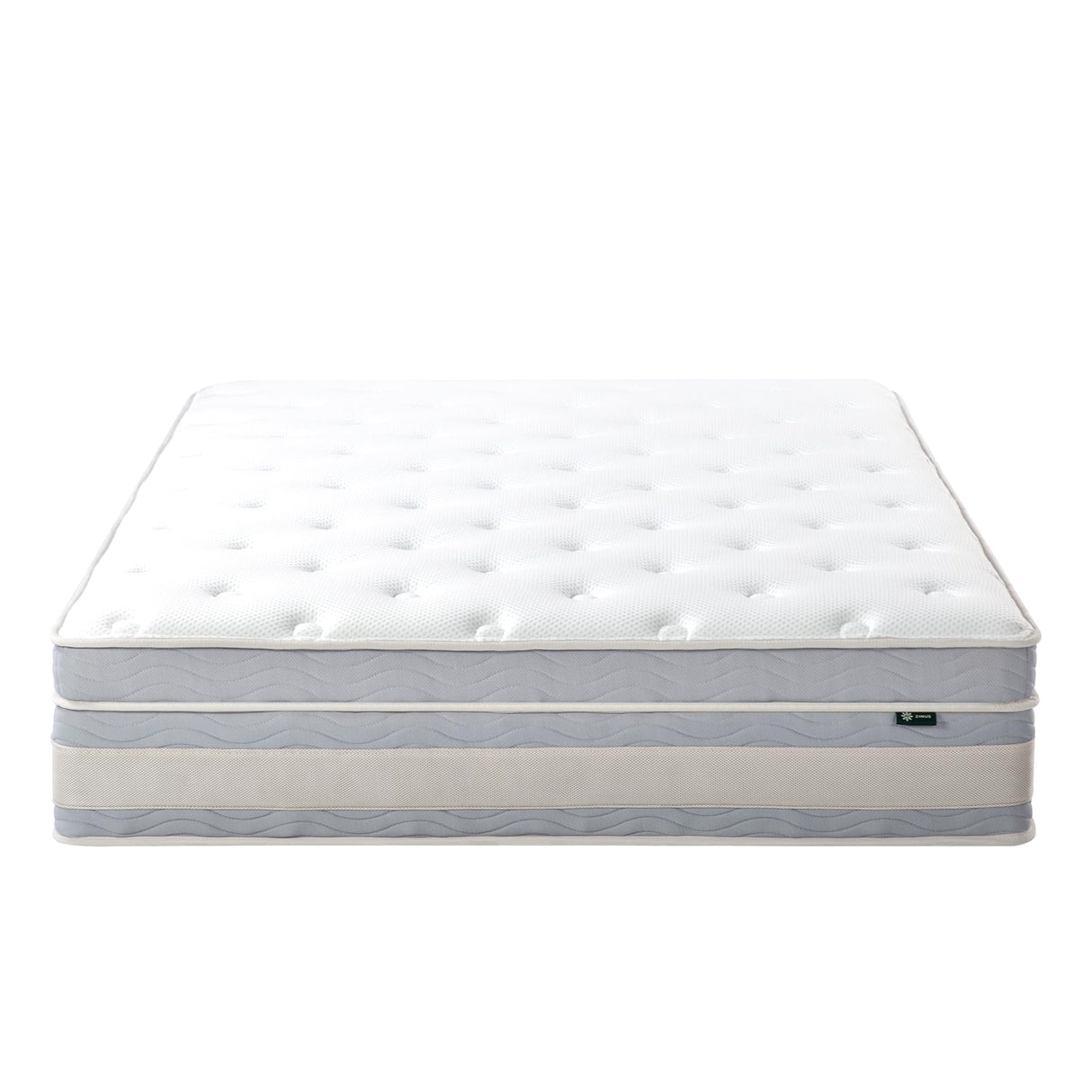 14 Inch Cooling Comfort Support Hybrid Mattress [New Version], Queen, Fiberglass free,