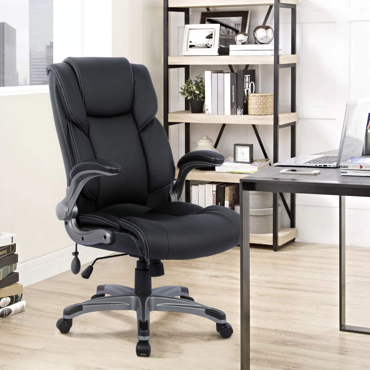 Big & Tall Office Chair High Back Desk Chair Large Executive Desk Computer Swivel Chair