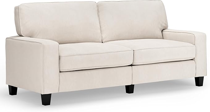 Palisades 78" Track Arm Sofa, Easy Care Polyester, Soft Pillow Back, Pocket Coil Seat Cushions, Removable Covers