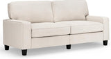 Palisades 78" Track Arm Sofa, Easy Care Polyester, Soft Pillow Back, Pocket Coil Seat Cushions, Removable Covers