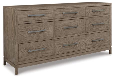 Chrestner Contemporary 9 Drawer Dresser