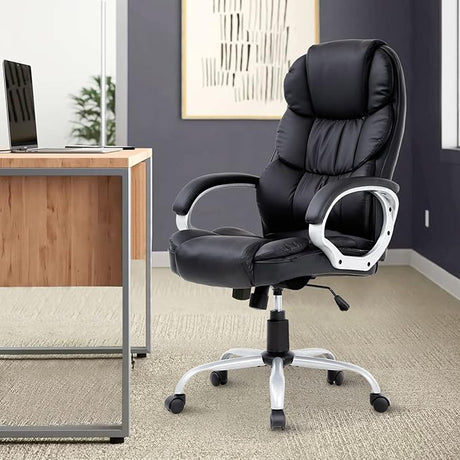 Ergonomic Office Chair Desk Chair 250 LBS Capacity High Back Adjustable Height Computer Chair