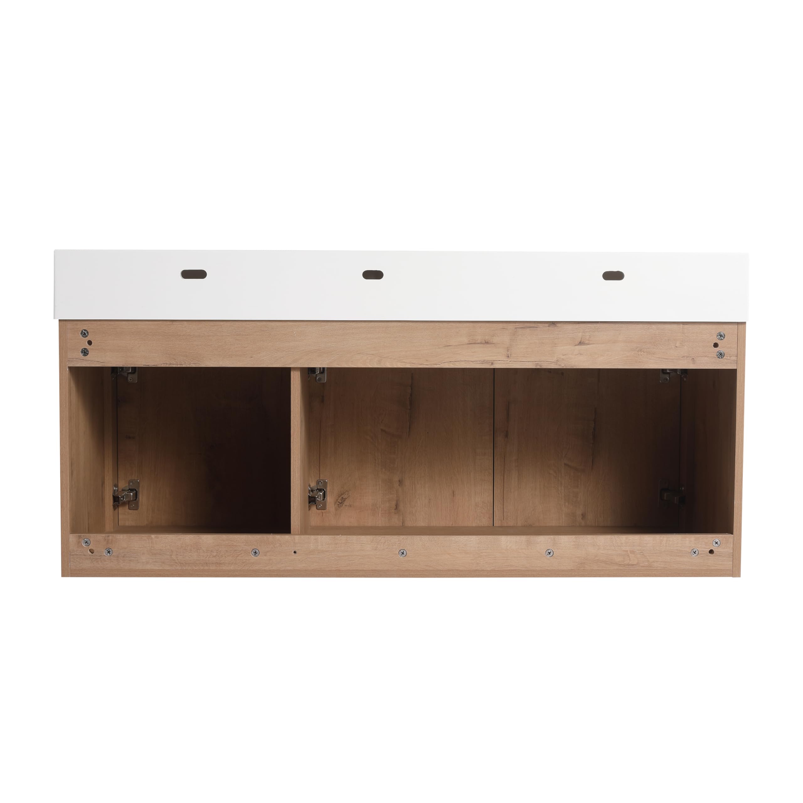 48 Inch Floating Bathroom Vanity with Sink, 48'' Single Sink Wall Mounted Bathroom Vanity