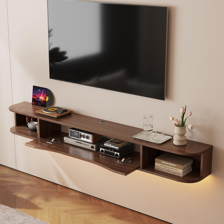 Floating TV Stand,47'' Wall Mounted TV Cabinet,Floating TV Console