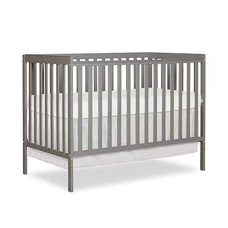 Synergy 5-In-1 Convertible Crib In Black, Greenguard Gold Certified