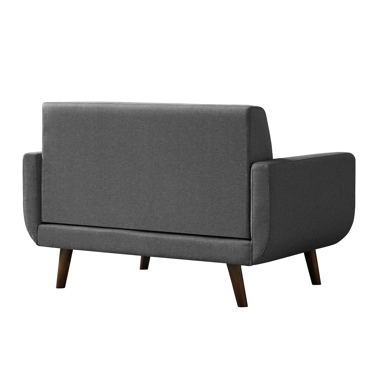 51 Inches Loveseat Sofa, Mid-Century Modern Mini Couch with Tufted Back