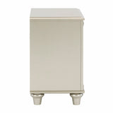 Abney 2-Drawer Nightstand, Champagne