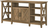 West Tall Stand for 65 Inch TV, Farmhouse Entertainment Center with Storage