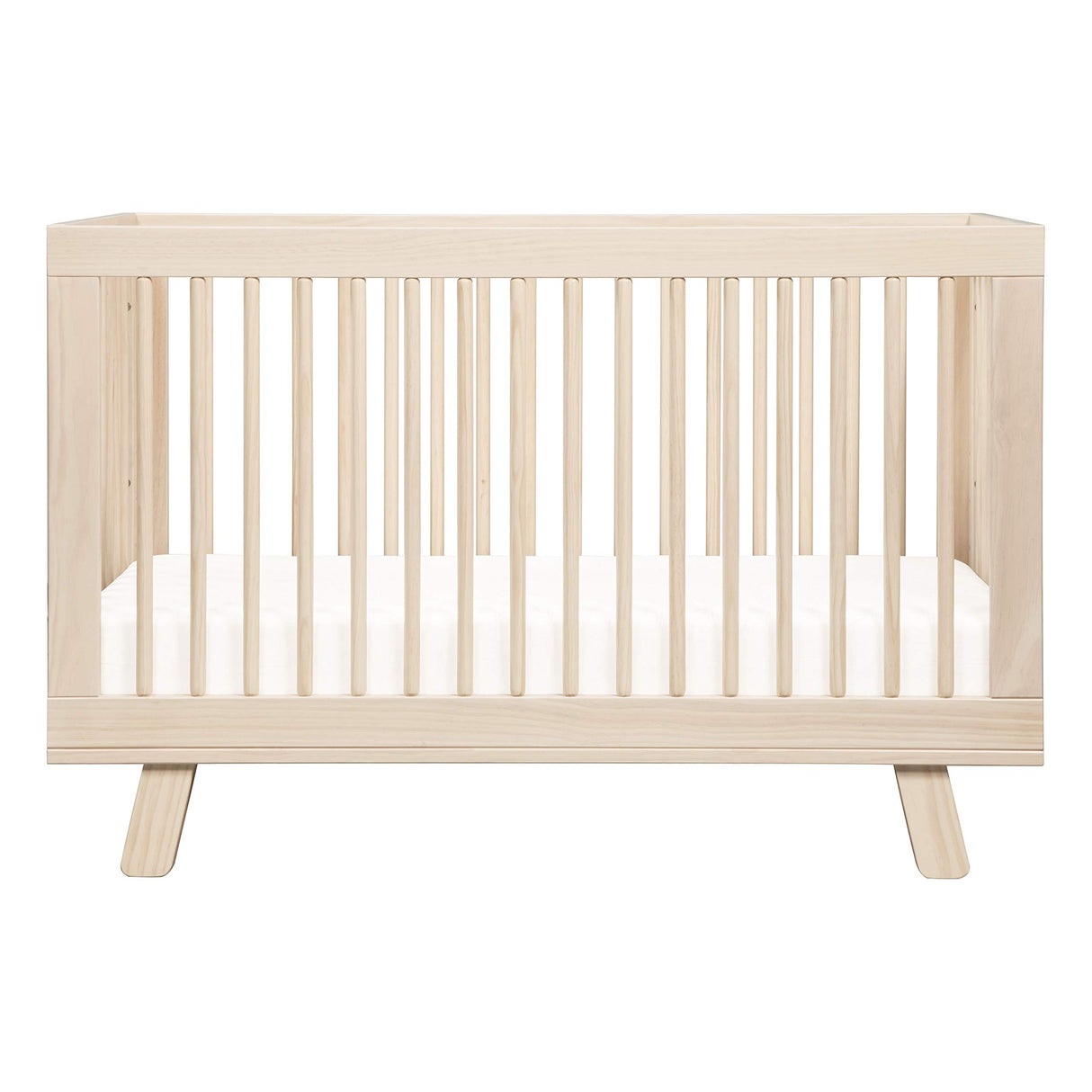 Hudson 3-in-1 Convertible Crib with Toddler Bed Conversion Kit in Washed Natural,