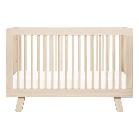 Hudson 3-in-1 Convertible Crib with Toddler Bed Conversion Kit in Washed Natural,