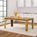 71" 6ft Kitchen Dining Room Table for 6 8, Large Farmhouse Dinner Table,