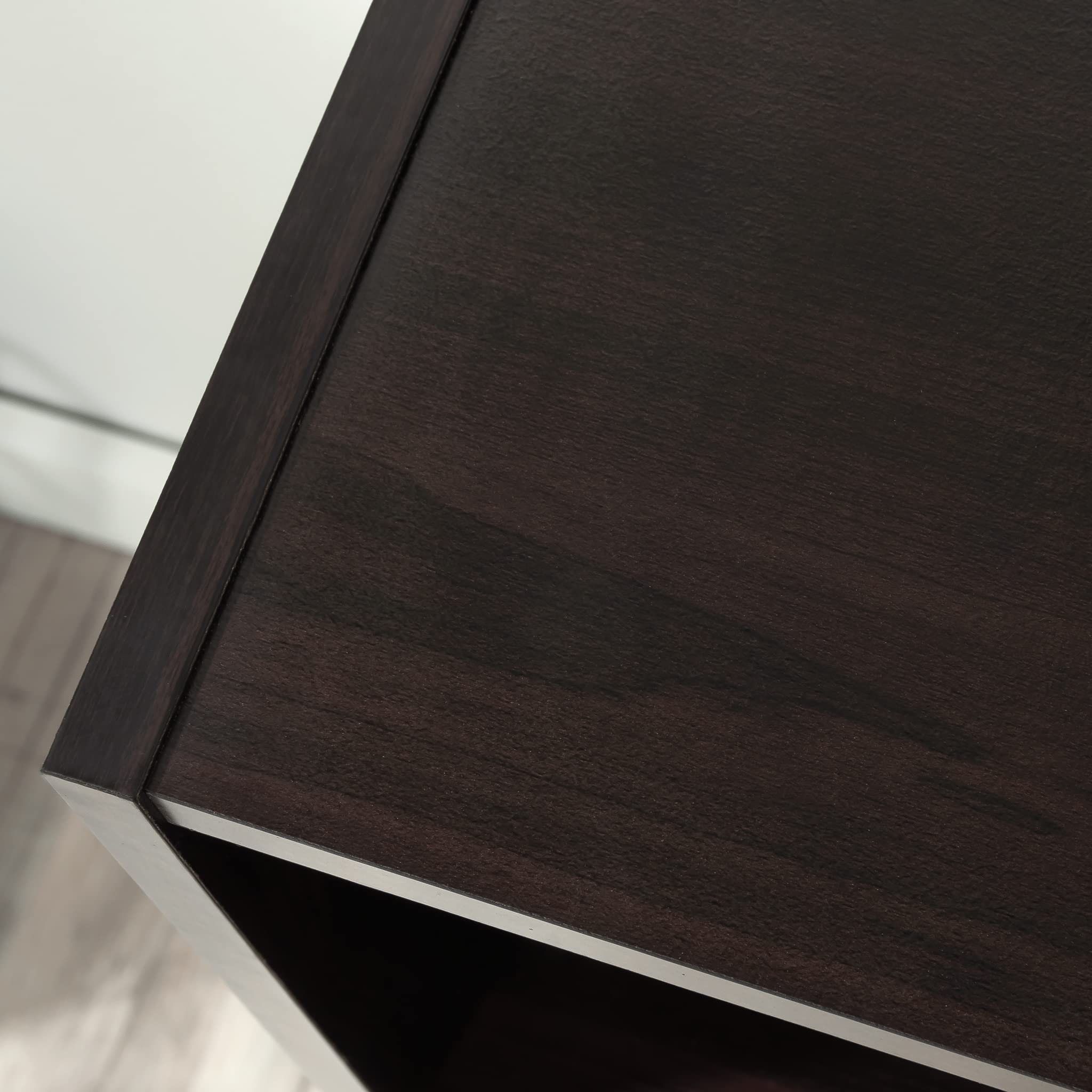 Sauder Beginnings 3 Bookcase/Book Shelf, L: 24.57" x W: 11.50" x H: 35.28", Cinnamon Cherry finish