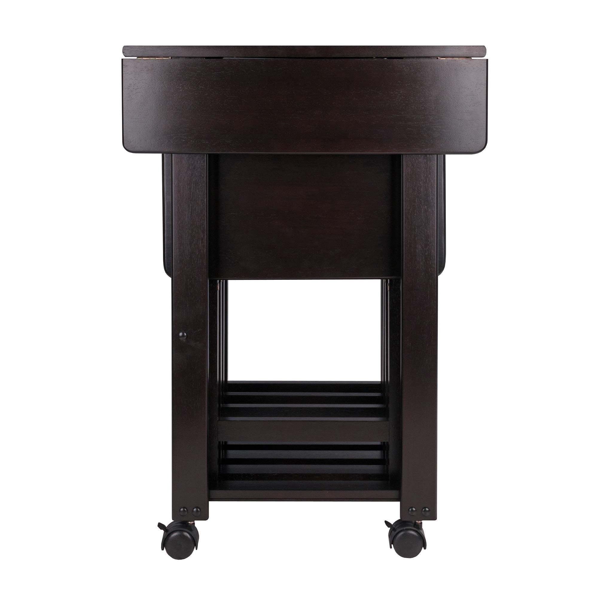 Ergode Wood Sophia 5-Piece Snack Table Set | Compact & Stylish Solution for Daily Use, Entertaining, and Extra Table Space