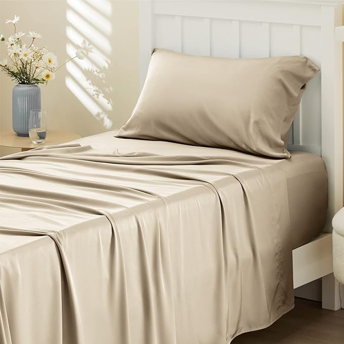 Queen Sheets, Rayon Derived from Bamboo, Queen Cooling Sheet Set