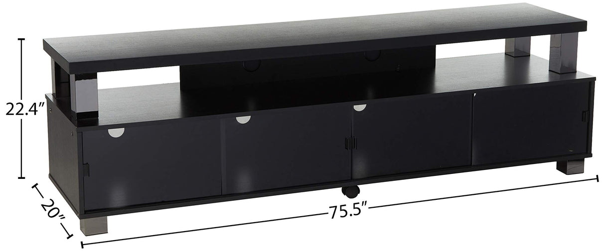 Bromley TV stand, Ravenwood Black