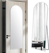 57x20 Door Hanging Full Length Mirror, Floor (Height 5.7ft just Body in1.3ft) or Wall