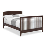 Campbell 6-in-1 Convertible Crib - Greenguard Gold Certified, Walnut Espresso