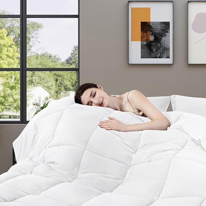 120x128 Oversized King Plus Comforter Set 3 Piece, Extra Large King Size Comforter
