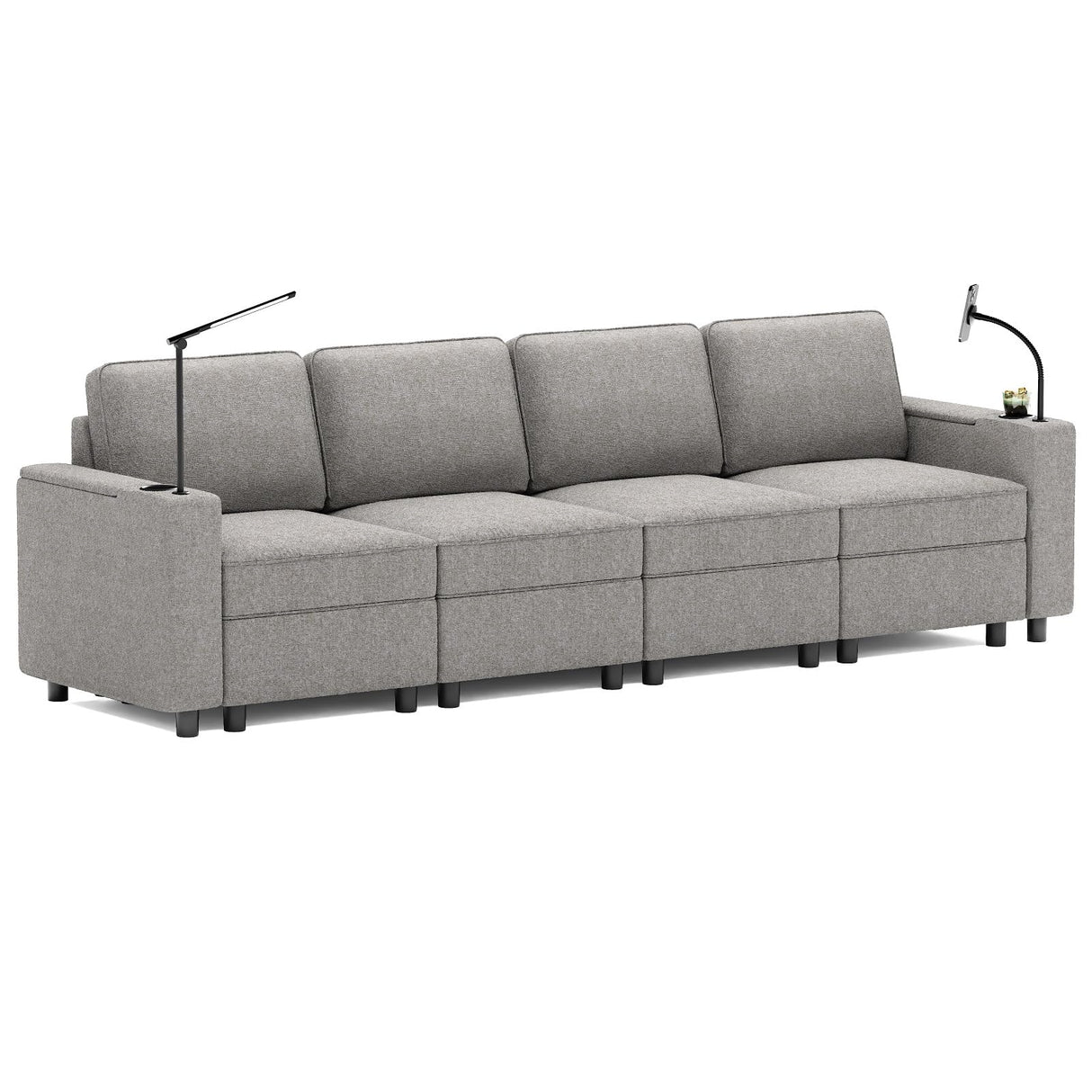 Modular Sectional Sofa,Multifunctional Couches for Living Room with Storage