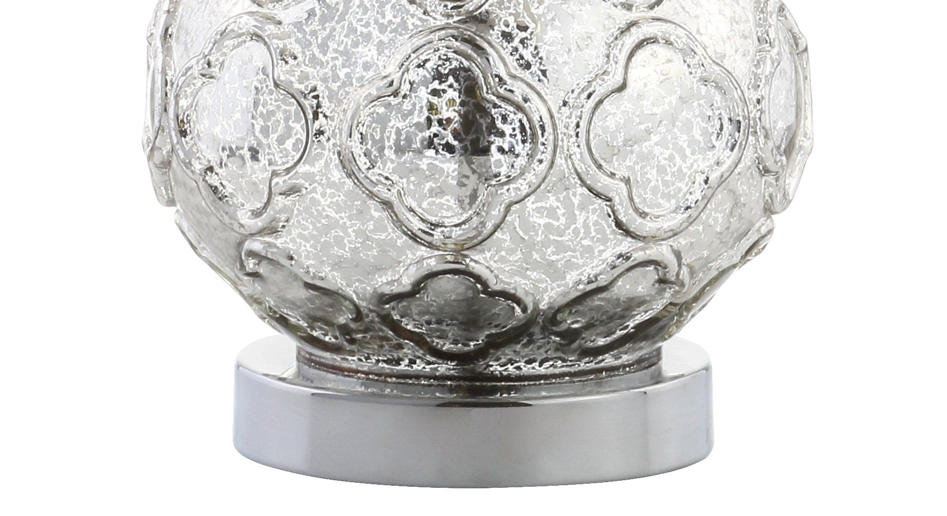 Set of 2 Table Lamps Darren 25.5" Glass LED Table Lamp