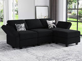 Sofa Velvet Sofa for Living Room Blue