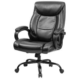 Big and Tall Heavy Duty Wide Seat- High Back Office Chair 400lbs Executive Office