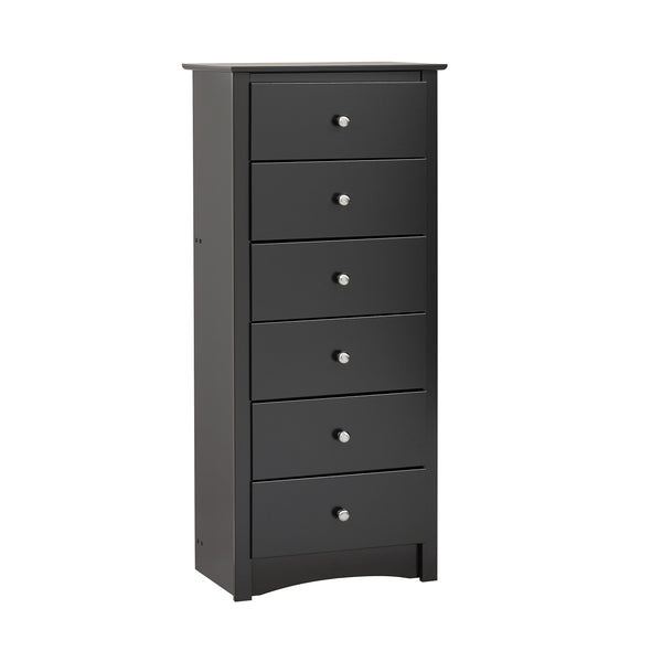 Sonoma 6 Drawer Tall Chest For Bedroom