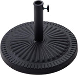 40 lb Heavy Duty Round Base Stand for Outdoor Patio Market Table Umbrella,