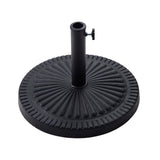 40 lb Heavy Duty Round Base Stand for Outdoor Patio Market Table Umbrella,