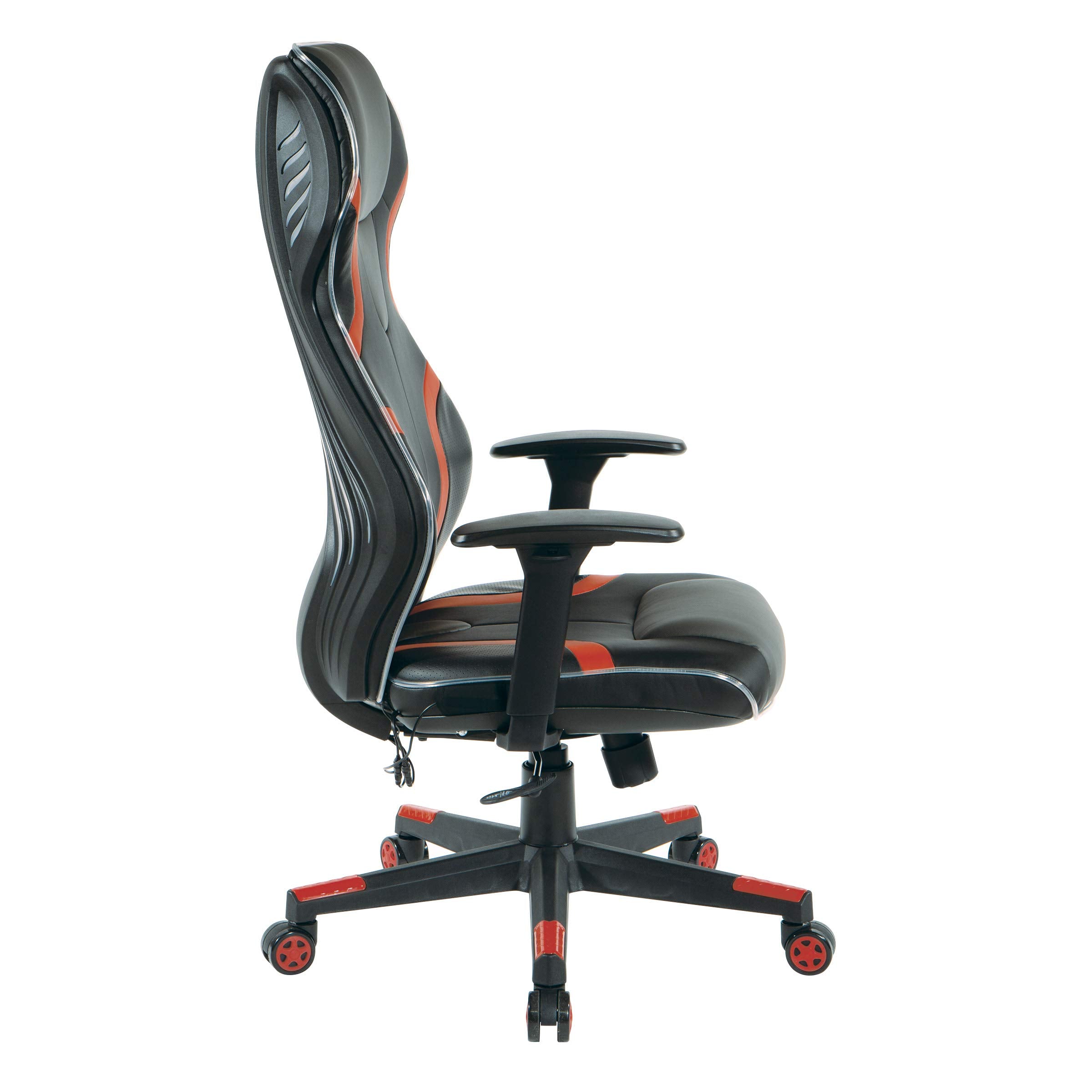 Rogue Ergonomic Gaming Chair with RGB LED Lights